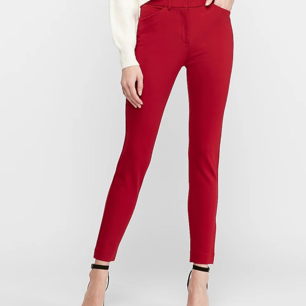 Red Women's Pants